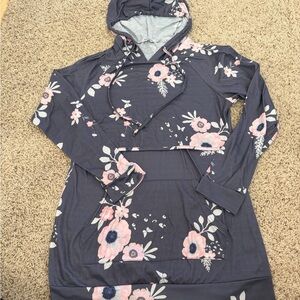 Floral Nursing Hoodie